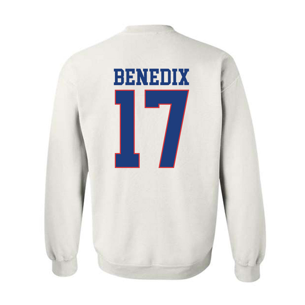 LA Tech - NCAA Football : Dane Benedix - Sports Shersey Crewneck Sweatshirt-1