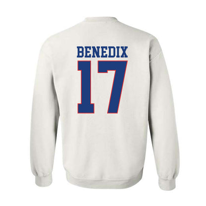 LA Tech - NCAA Football : Dane Benedix - Sports Shersey Crewneck Sweatshirt-1