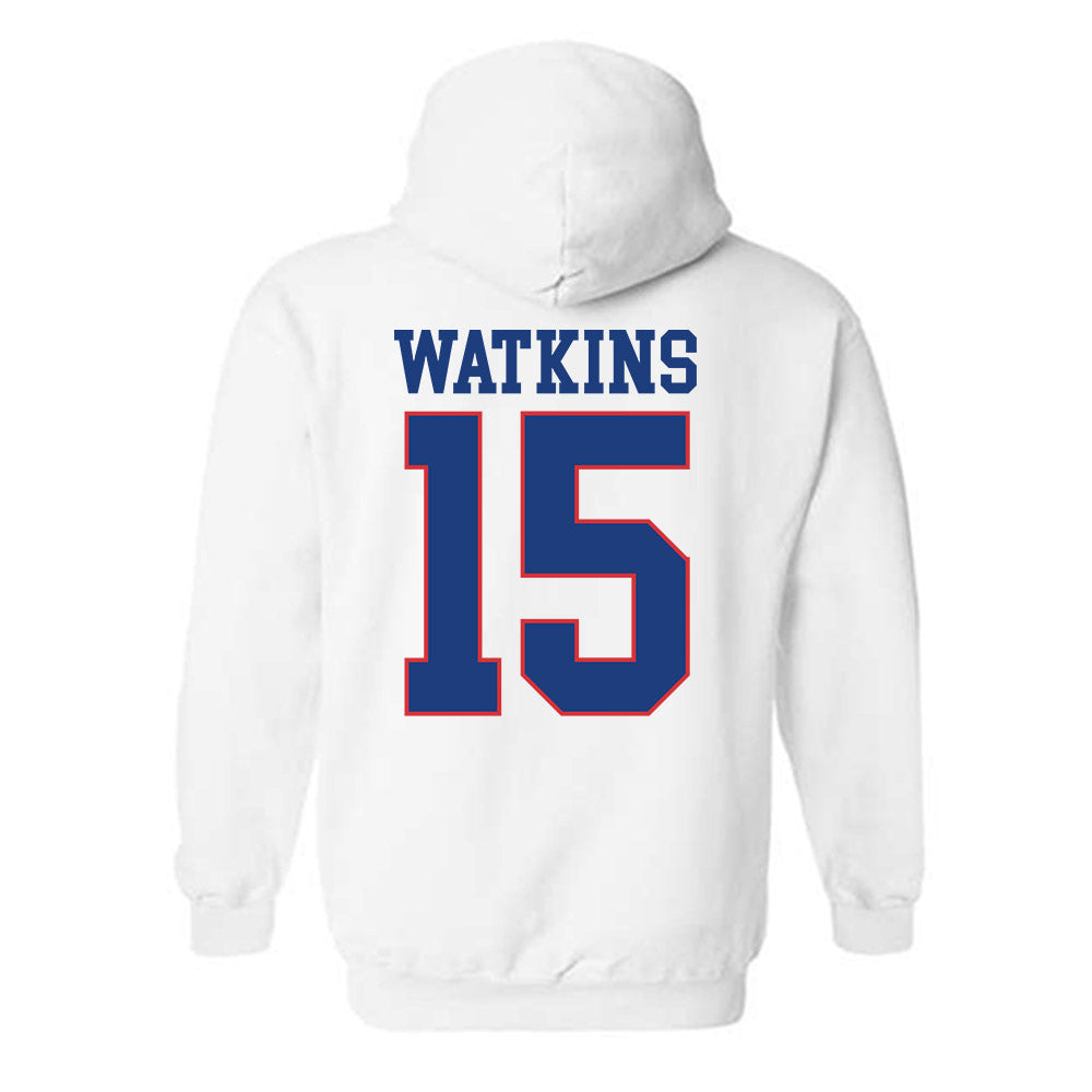 LA Tech - NCAA Football : Luke Watkins - Sports Shersey Hooded Sweatshirt-1