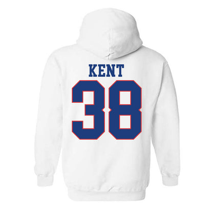 LA Tech - NCAA Football : Kaegank Kent - Sports Shersey Hooded Sweatshirt-1
