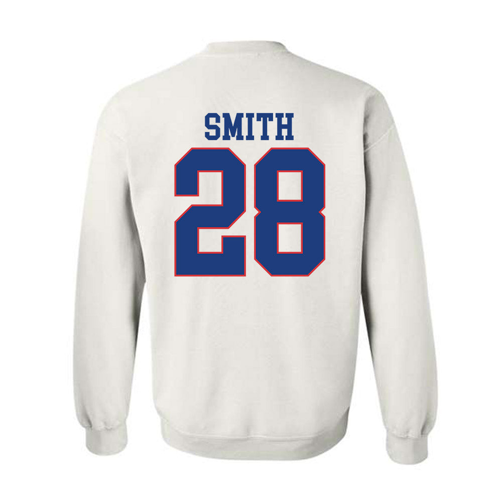 LA Tech - NCAA Football : Jeremiah Smith - Sports Shersey Crewneck Sweatshirt-1