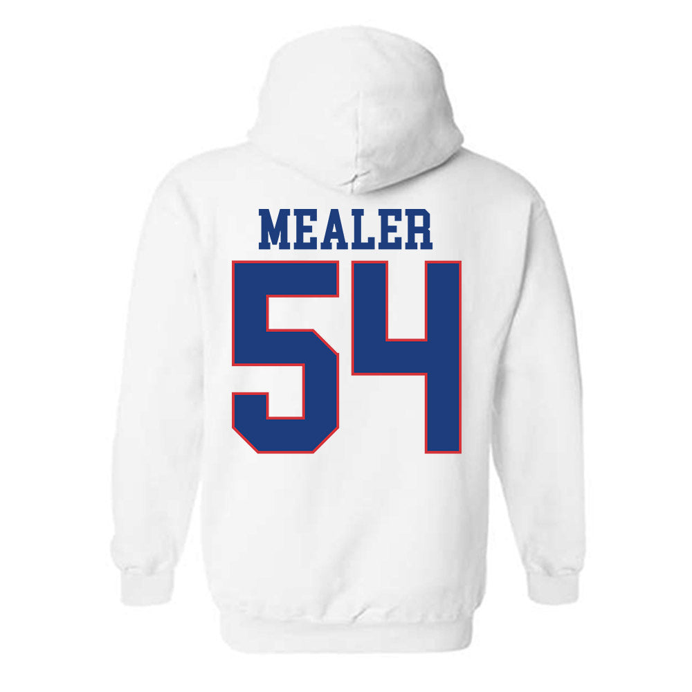 LA Tech - NCAA Football : Toby Mealer - Sports Shersey Hooded Sweatshirt-1