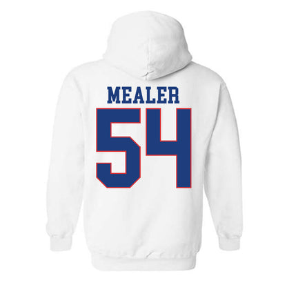 LA Tech - NCAA Football : Toby Mealer - Sports Shersey Hooded Sweatshirt-1