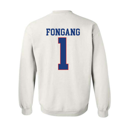 LA Tech - NCAA Football : Samuel Fongang - Sports Shersey Crewneck Sweatshirt-1
