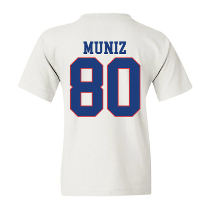 LA Tech - NCAA Football : Deven Muniz - Sports Shersey Youth T-Shirt-1