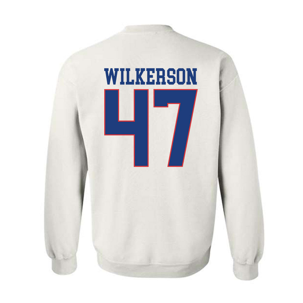 LA Tech - NCAA Football : Jay Wilkerson - Sports Shersey Crewneck Sweatshirt-1