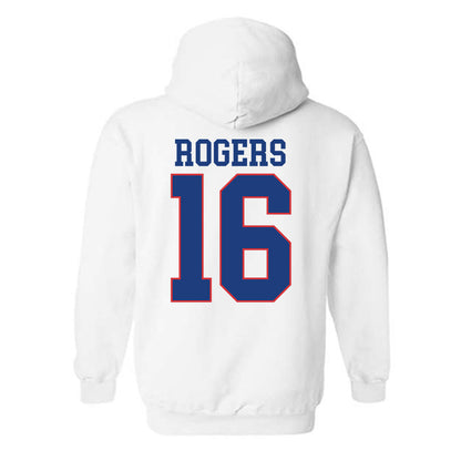 LA Tech - NCAA Football : Taeden Rogers - Sports Shersey Hooded Sweatshirt-1
