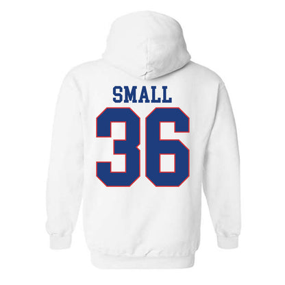 LA Tech - NCAA Football : Riley Small - Sports Shersey Hooded Sweatshirt-1