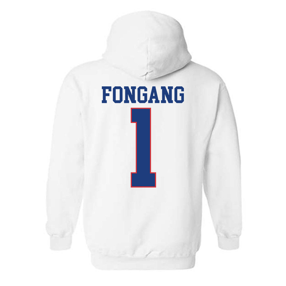 LA Tech - NCAA Football : Sam Fongang - Sports Shersey Hooded Sweatshirt-1