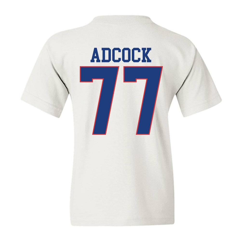 LA Tech - NCAA Football : Aric Adcock - Sports Shersey Youth T-Shirt-1