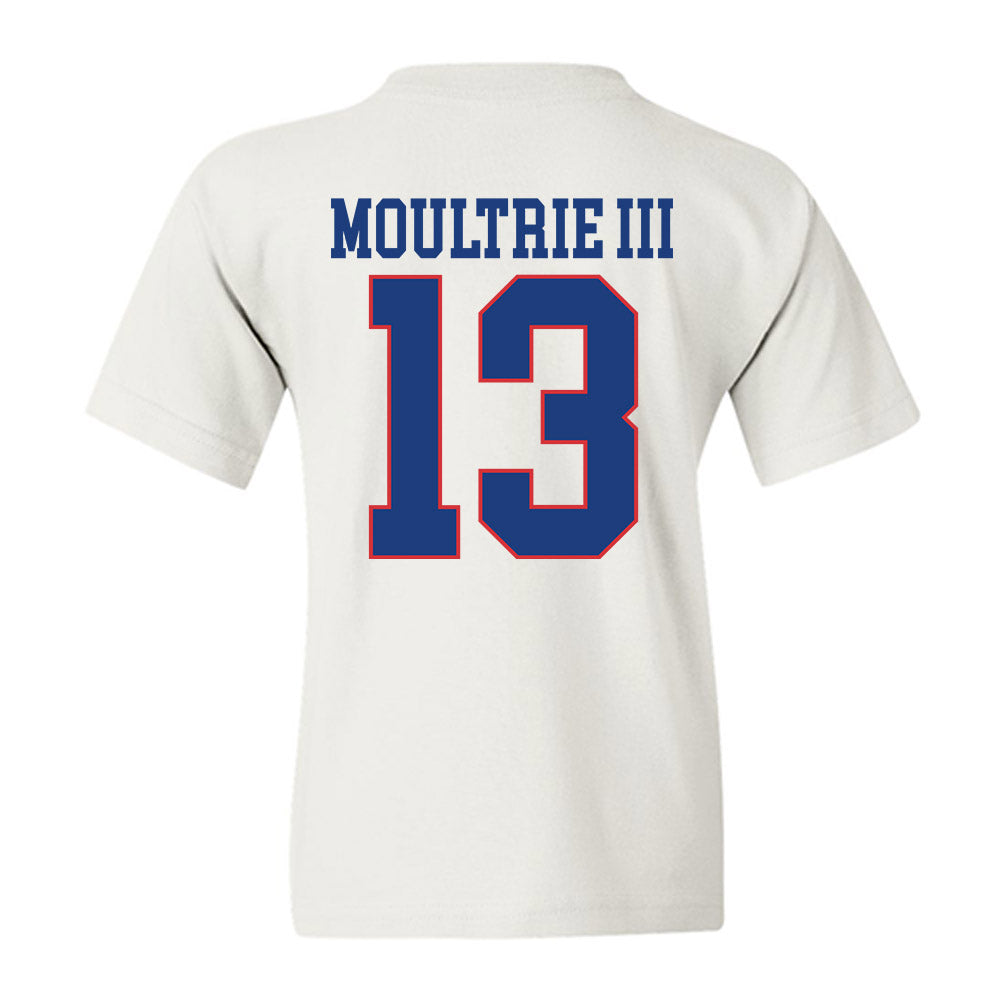 LA Tech - NCAA Football : Marcus Moultrie III - Sports Shersey Youth T-Shirt-1