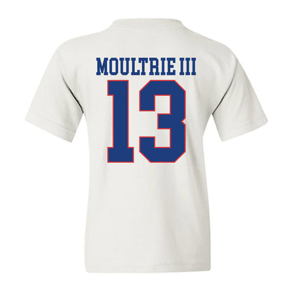 LA Tech - NCAA Football : Marcus Moultrie III - Sports Shersey Youth T-Shirt-1