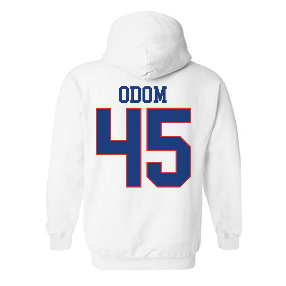 LA Tech - NCAA Football : Jeriamiah Odom - Sports Shersey Hooded Sweatshirt-1