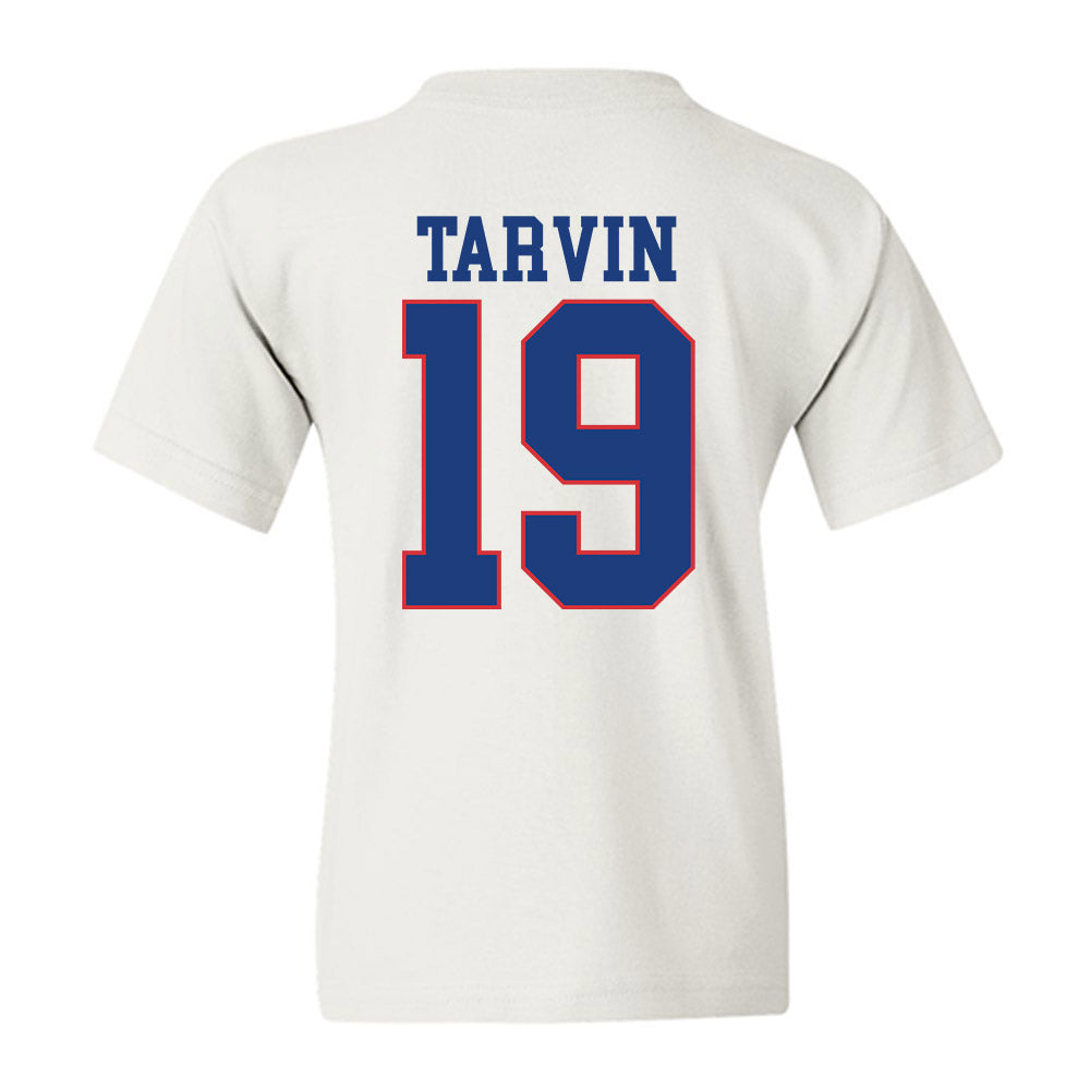 LA Tech - NCAA Football : John Tarvin - Sports Shersey Youth T-Shirt-1