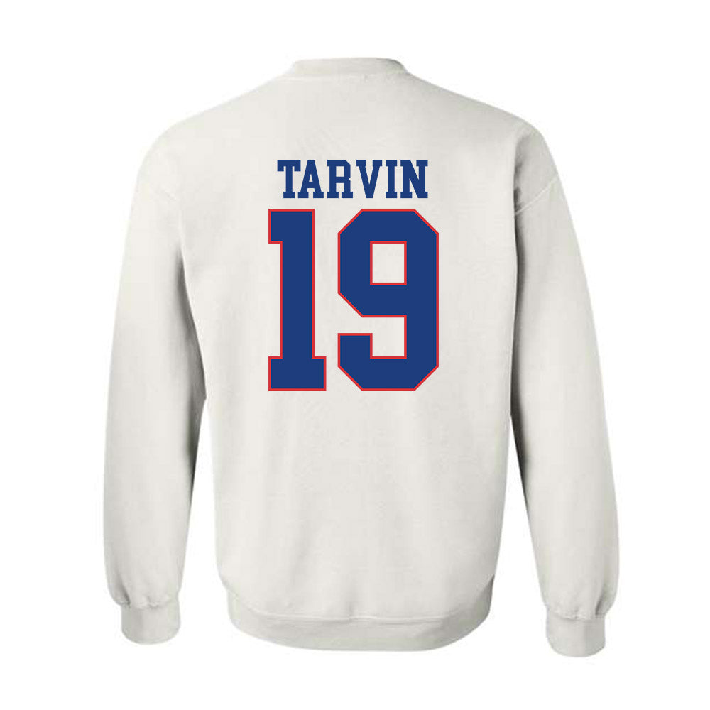 LA Tech - NCAA Football : John Tarvin - Sports Shersey Crewneck Sweatshirt-1