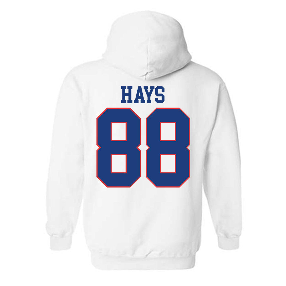 LA Tech - NCAA Football : Zachary Hays - Sports Shersey Hooded Sweatshirt-1