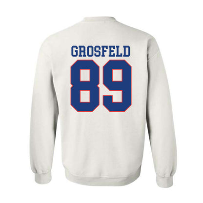 LA Tech - NCAA Football : Chase Grosfeld - Sports Shersey Crewneck Sweatshirt-1