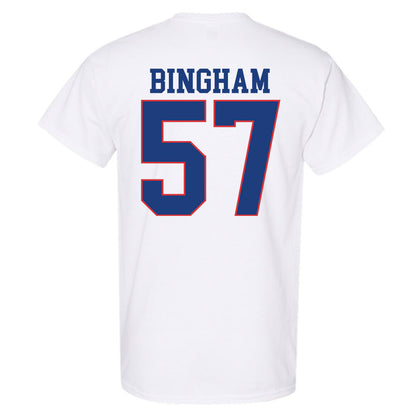 LA Tech - NCAA Football : Tadan Bingham - Sports Shersey T-Shirt-1