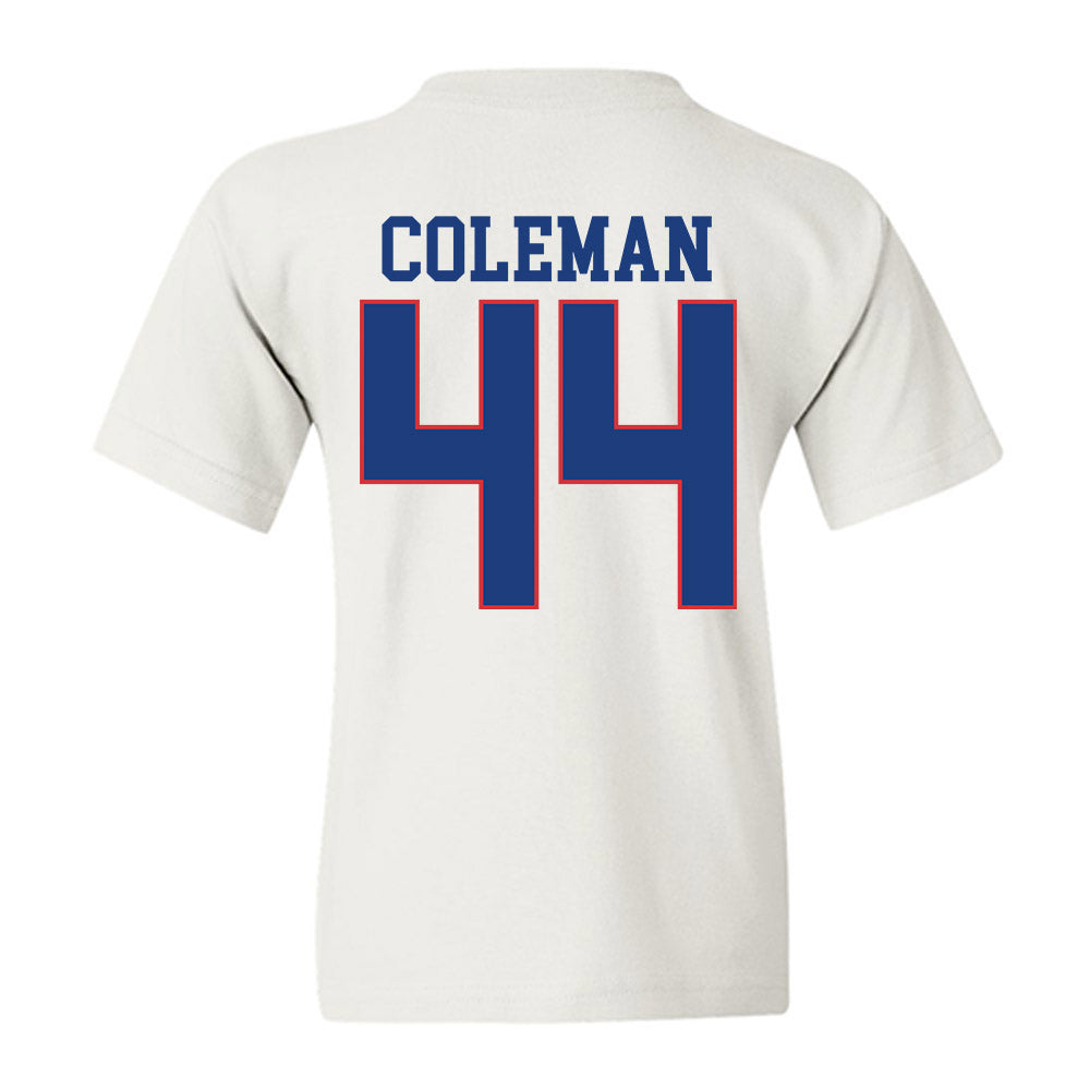 LA Tech - NCAA Football : Kaleb Coleman - Sports Shersey Youth T-Shirt-1