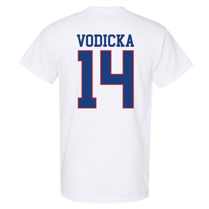 LA Tech - NCAA Football : Brady Vodicka - Sports Shersey T-Shirt-1