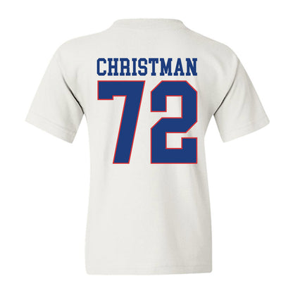 LA Tech - NCAA Football : Hayden Christman - Sports Shersey Youth T-Shirt-1