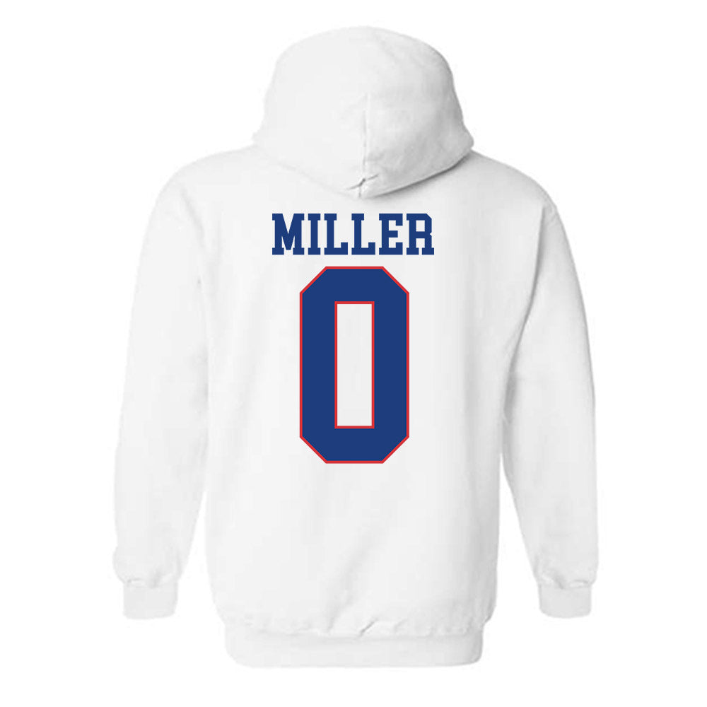 LA Tech - NCAA Football : Jaden Miller - Sports Shersey Hooded Sweatshirt-1