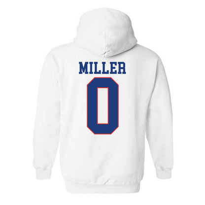 LA Tech - NCAA Football : Jaden Miller - Sports Shersey Hooded Sweatshirt-1