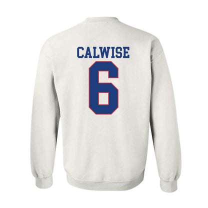 LA Tech - NCAA Football : Marcus Calwise - Sports Shersey Crewneck Sweatshirt-1