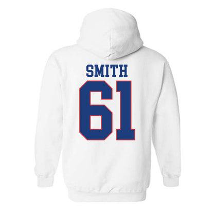 LA Tech - NCAA Football : Ervin Smith - Sports Shersey Hooded Sweatshirt-1