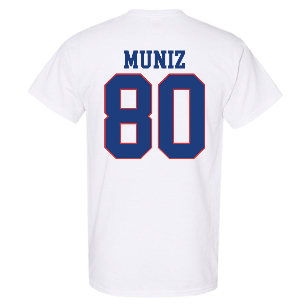 LA Tech - NCAA Football : Deven Muniz - Sports Shersey T-Shirt-1