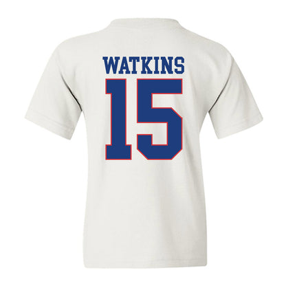 LA Tech - NCAA Football : Luke Watkins - Sports Shersey Youth T-Shirt-1