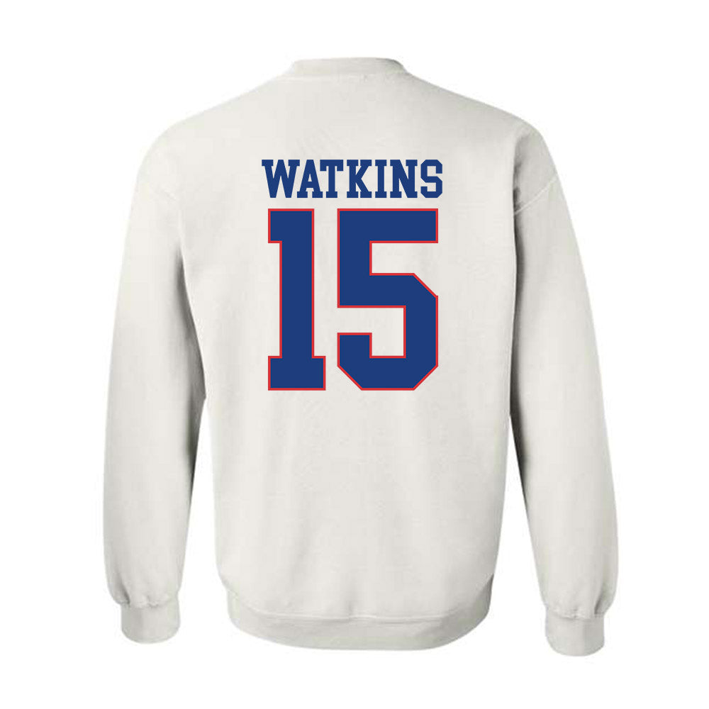 LA Tech - NCAA Football : Luke Watkins - Sports Shersey Crewneck Sweatshirt-1