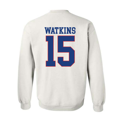 LA Tech - NCAA Football : Luke Watkins - Sports Shersey Crewneck Sweatshirt-1