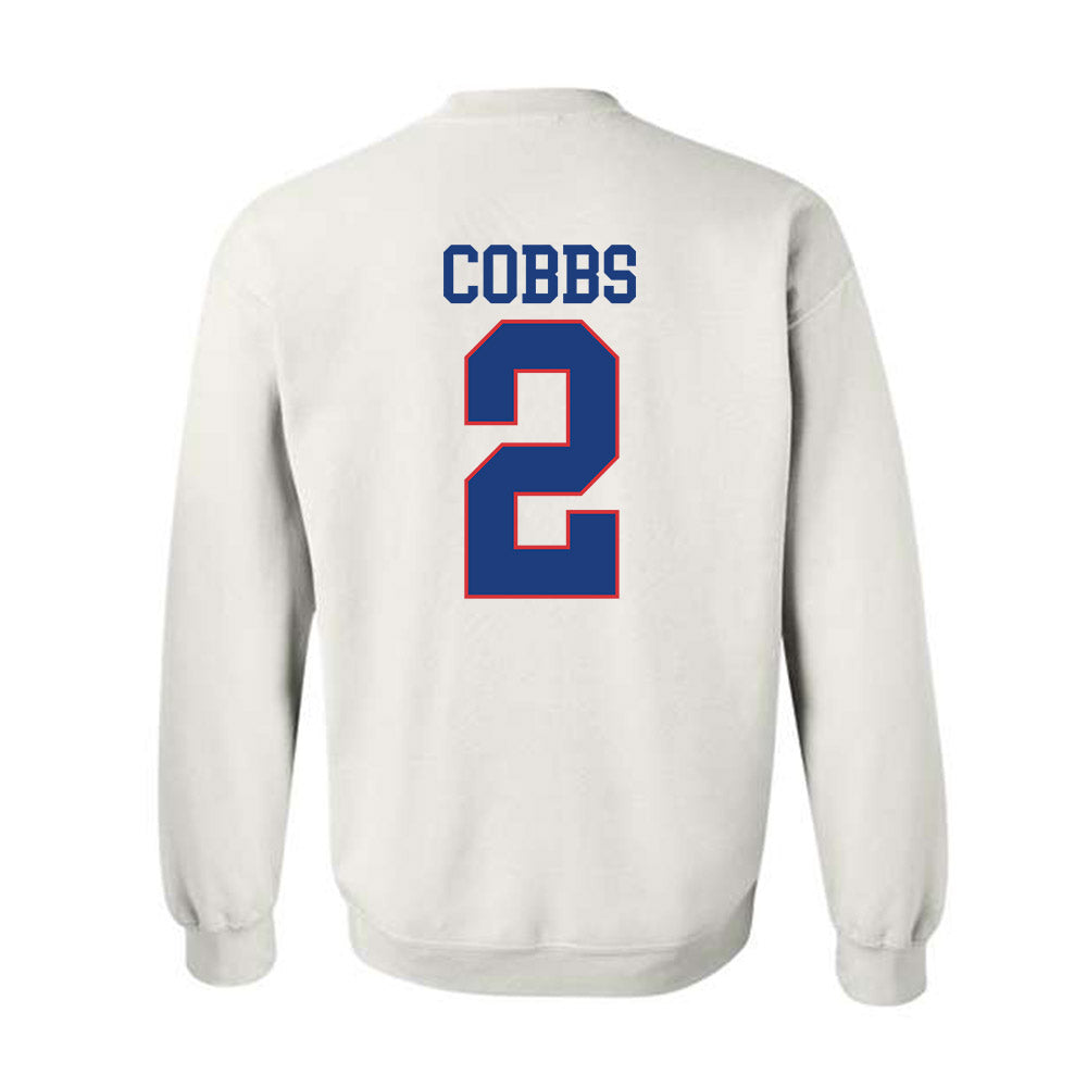 LA Tech - NCAA Football : Josh Cobbs - Sports Shersey Crewneck Sweatshirt-1