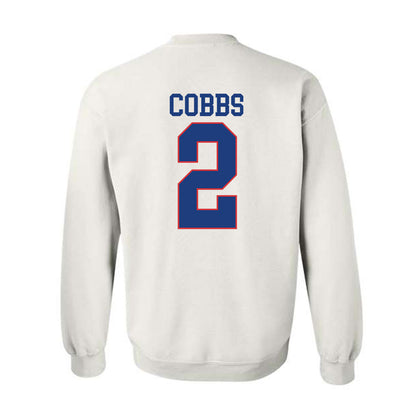 LA Tech - NCAA Football : Josh Cobbs - Sports Shersey Crewneck Sweatshirt-1