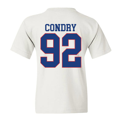 LA Tech - NCAA Football : Lane Condry - Sports Shersey Youth T-Shirt-1