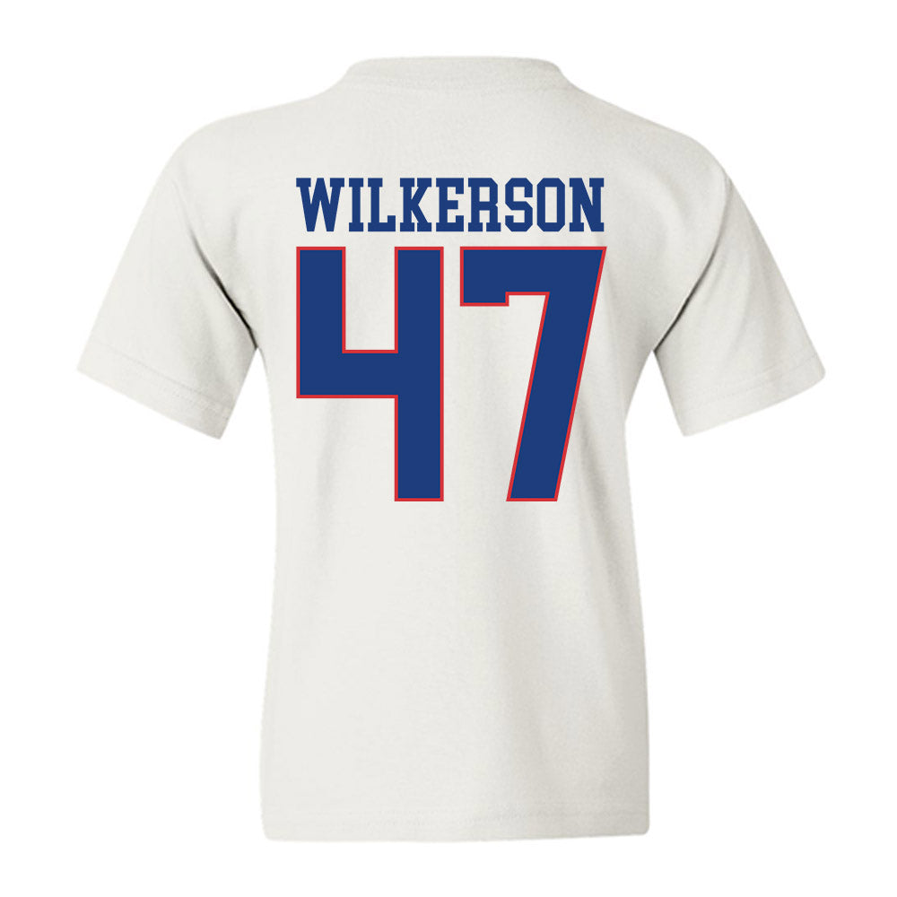 LA Tech - NCAA Football : Jay Wilkerson - Sports Shersey Youth T-Shirt-1