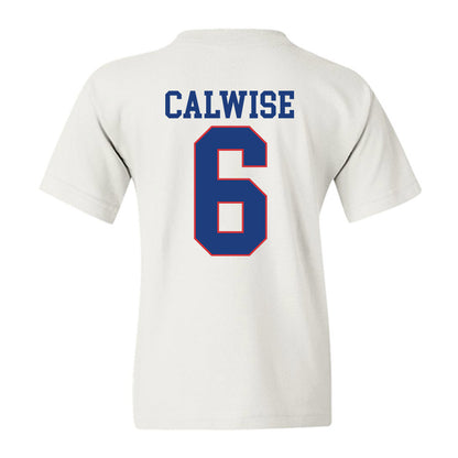 LA Tech - NCAA Football : Marcus Calwise - Sports Shersey Youth T-Shirt-1