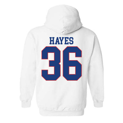 LA Tech - NCAA Football : Zander Hayes - Sports Shersey Hooded Sweatshirt-1