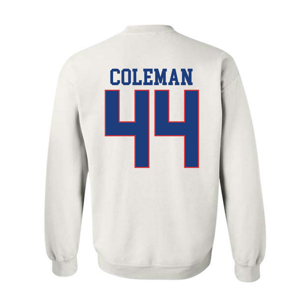 LA Tech - NCAA Football : Kaleb Coleman - Sports Shersey Crewneck Sweatshirt-1