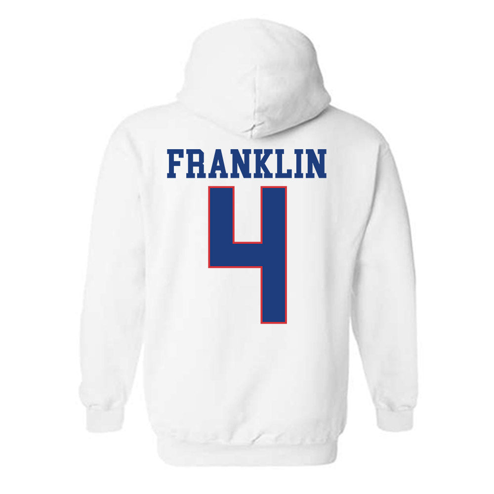 LA Tech - NCAA Football : Kam Franklin - Sports Shersey Hooded Sweatshirt-1