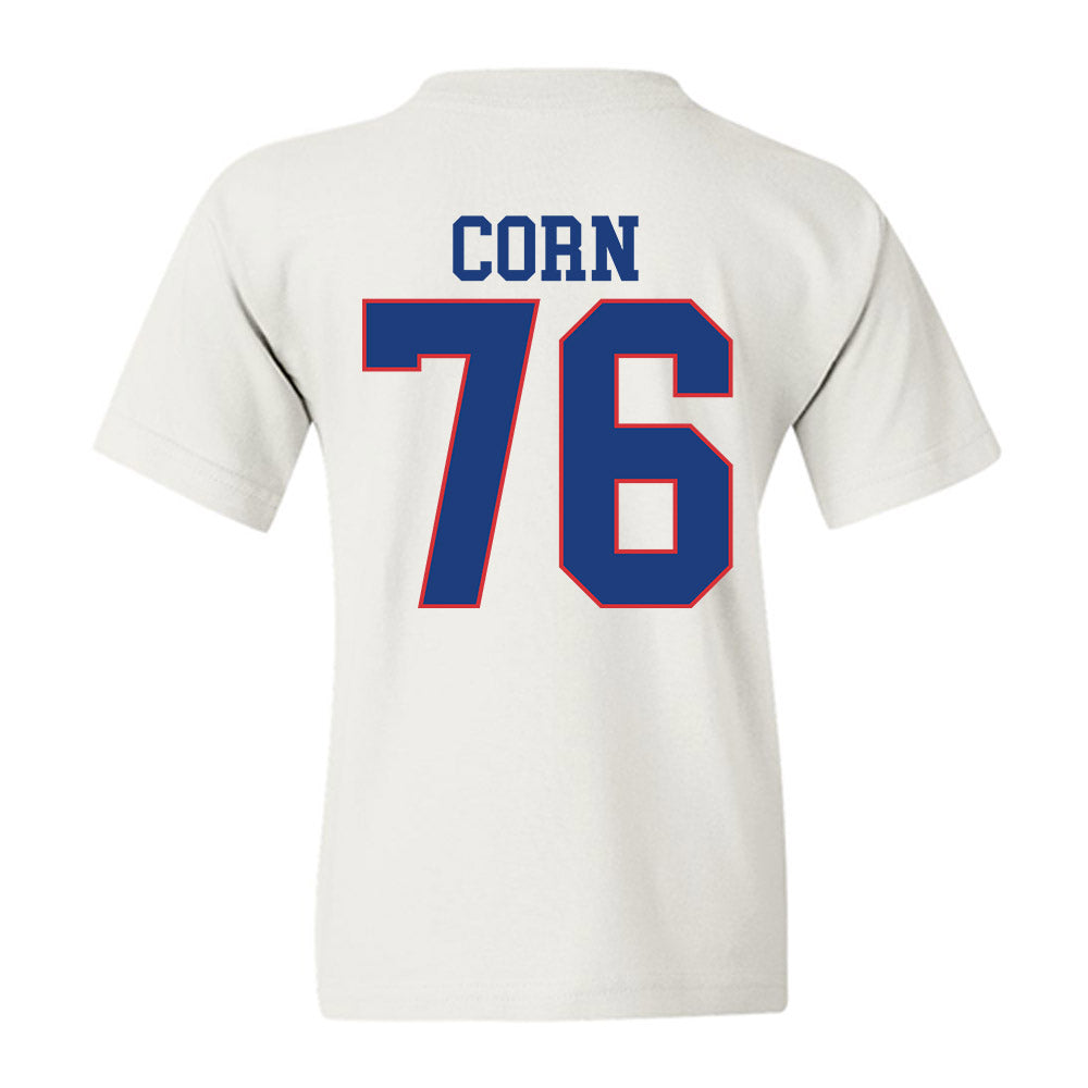 LA Tech - NCAA Football : Cyler Corn - Sports Shersey Youth T-Shirt-1
