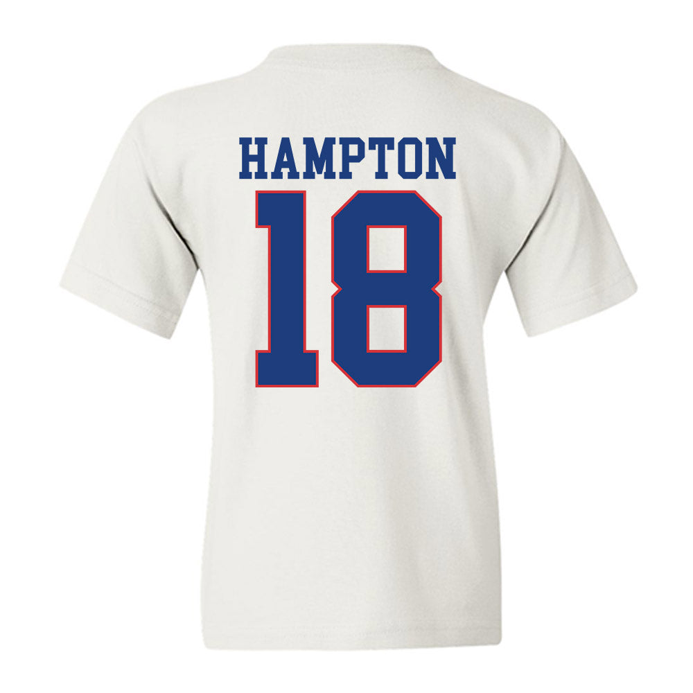 LA Tech - NCAA Football : Jaitlin Hampton - Sports Shersey Youth T-Shirt-1