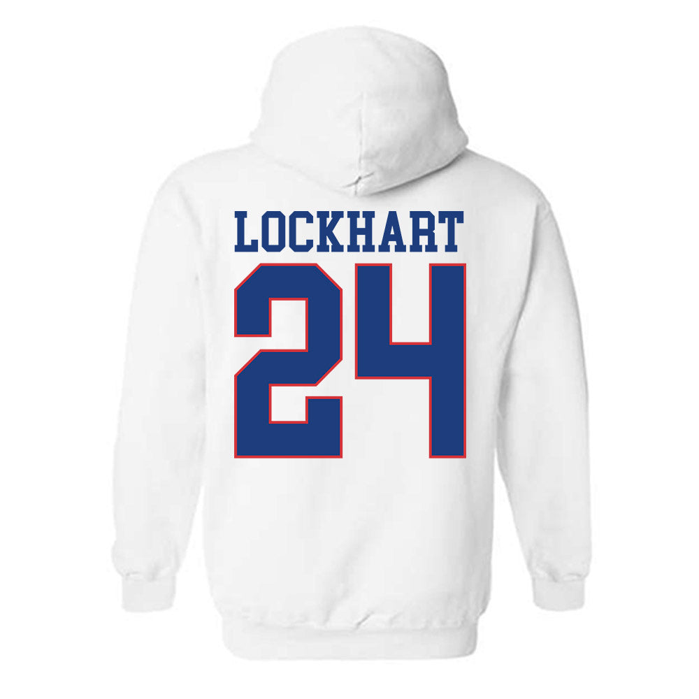 LA Tech - NCAA Football : Javari Lockhart - Sports Shersey Hooded Sweatshirt-1