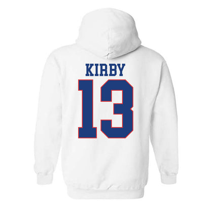 LA Tech - NCAA Football : Michael Kirby - Sports Shersey Hooded Sweatshirt-1