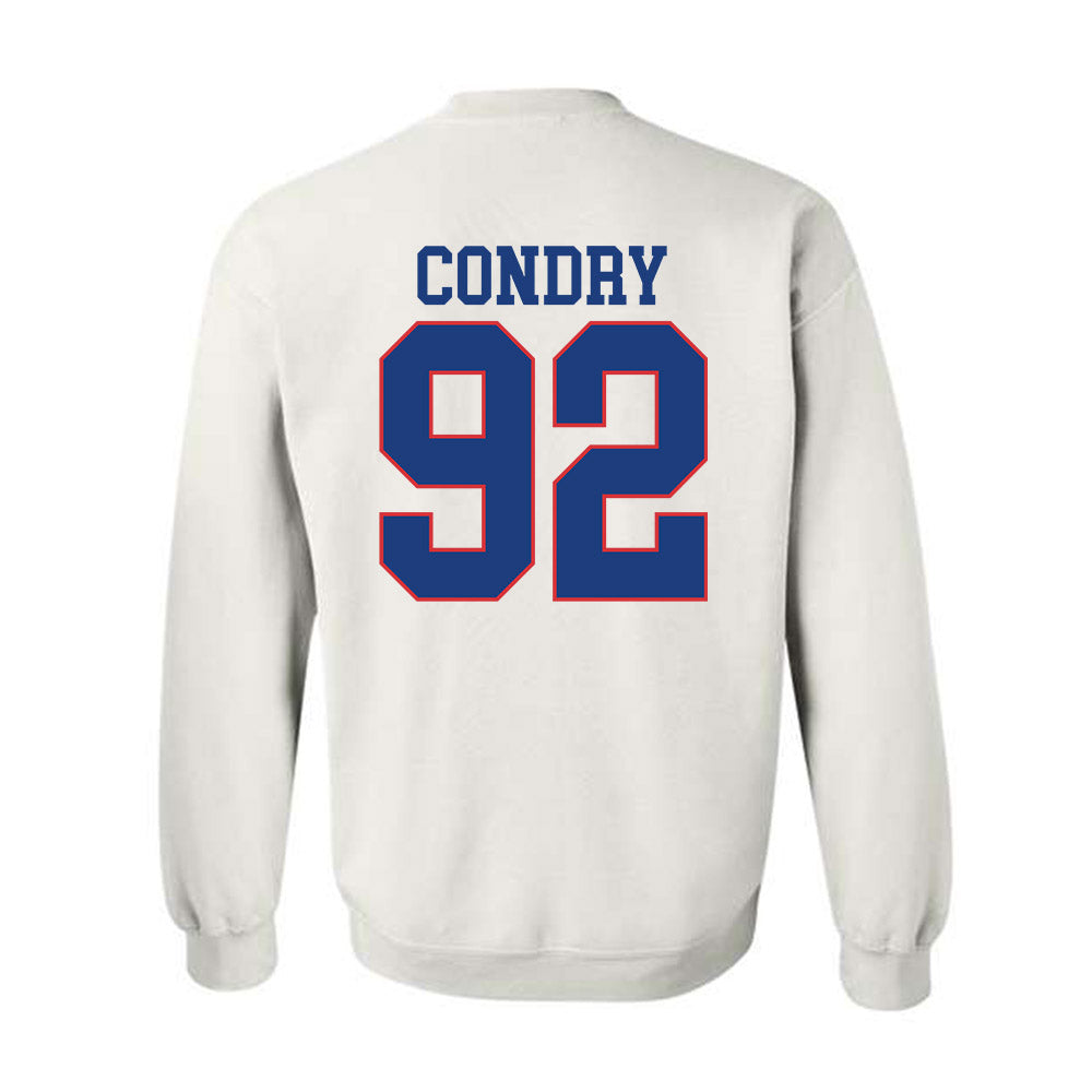 LA Tech - NCAA Football : Lane Condry - Sports Shersey Crewneck Sweatshirt-1