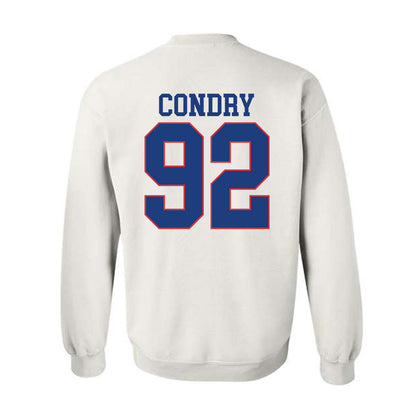 LA Tech - NCAA Football : Lane Condry - Sports Shersey Crewneck Sweatshirt-1