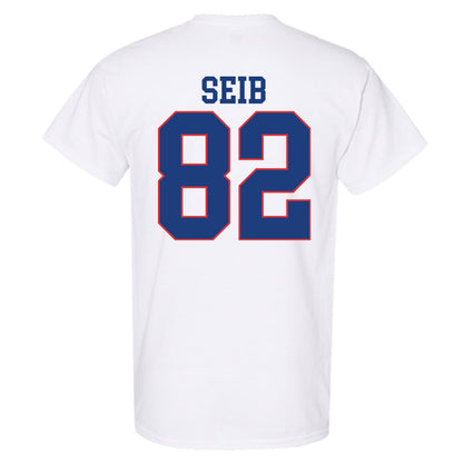 LA Tech - NCAA Football : Luke Seib - Sports Shersey T-Shirt-1