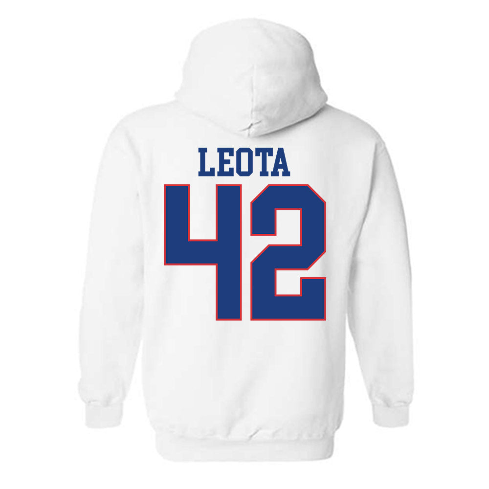 LA Tech - NCAA Football : Siosifa Leota - Sports Shersey Hooded Sweatshirt-1