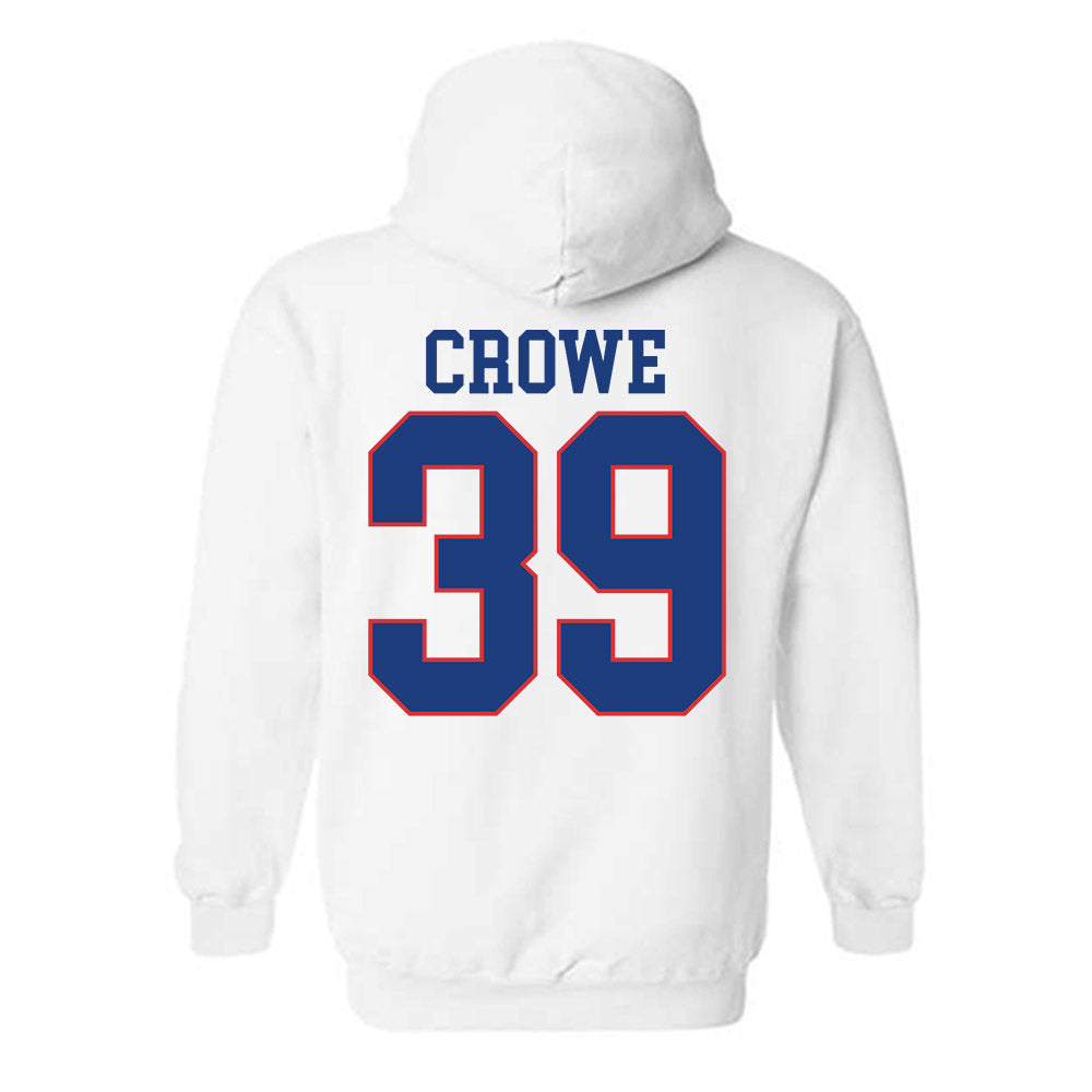 LA Tech - NCAA Football : Jacoryian Crowe - Sports Shersey Hooded Sweatshirt-1